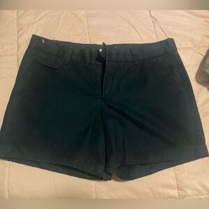 Merona black cotton shorts Size 12